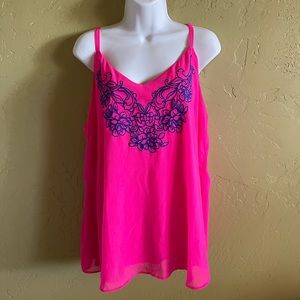 Hot pink torrid top